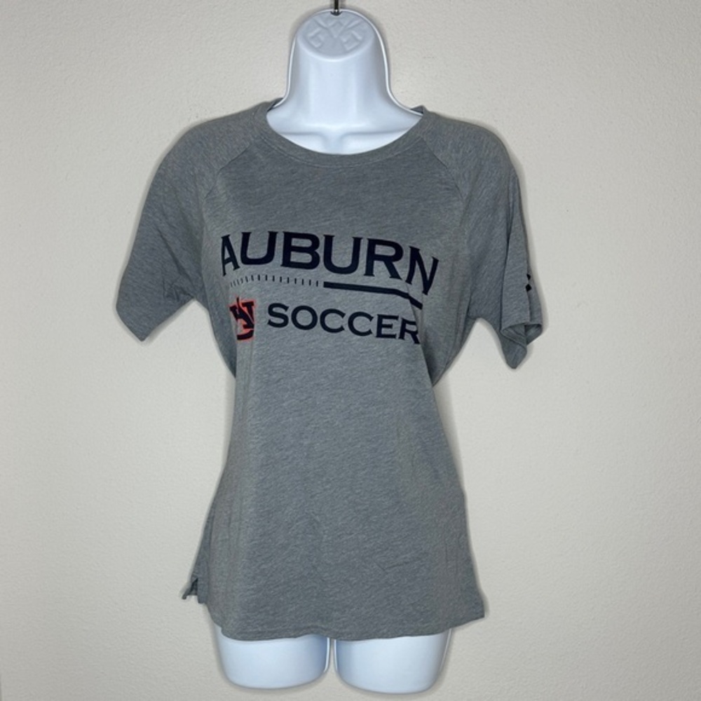 Under Armour Auburn Tigers Gray Long Sleeve Tee